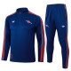 2025-26 ARS Royal blue Half Pull Tracksuit #B2508(半拉链)
