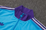 2025-26 RMA Blue Kids Jacket Tracksuit #E2518(童装)