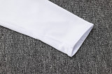 2025-26 RMA White Kids Half Pull Tracksuit #E2508(童装)(半拉链)
