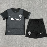 2025-26 Sporting Lisbon Away Kids Soccer Jersey