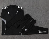 2025-26 RMA Black Kids Jacket Tracksuit #E2531(童装)