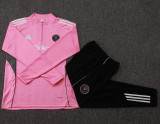 2025-26 Inter Miami Pink Kids Half Pull Tracksuit #E2530(童装)(半拉链)