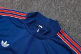 2025-26 ARS Royal blue Kids Half Pull Tracksuit #E2512(童装)(半拉链)