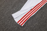 2025-26 Bayern White Kids Half Pull Tracksuit #E2526(童装)(半拉链)
