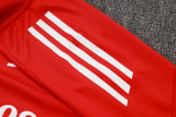 2025-26 ARS Red Kids Half Pull Tracksuit #E2524(童装)(半拉链)