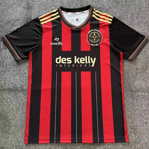 2025-26 Bohemian FC Home Fans Soccer Jersey