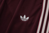 2025-26 Bayern Deep Red Kids Half Pull Tracksuit #E2515(童装)(半拉链)