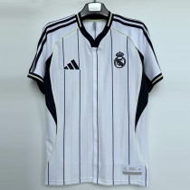 2025-26 RMA White 1:1 Casual Edition Baseball Jersey