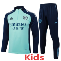 2025-26 ARS Light green Kids Half Pull Tracksuit #E2533(童装)(半拉链)