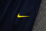 2025-26 BAR Royal blue Kids Half Pull Tracksuit #E2502(童装)(半拉链)