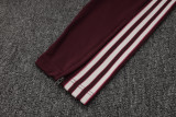 2025-26 Bayern Deep Red Kids Half Pull Tracksuit #E2515(童装)(半拉链)