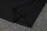2025-26 Man Utd Black Half Pull Tracksuit #B2506(半拉链)