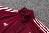 2025-26 Bayern Jujube red Kids Jacket Tracksuit #E2510(童装)