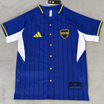 2025-26 Boca Juniors Blue Casual Edition Baseball Jersey