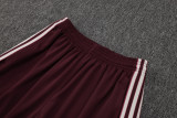 2025-26 Bayern Deep Red Kids Half Pull Tracksuit #E2515(童装)(半拉链)