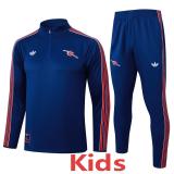2025-26 ARS Royal blue Kids Half Pull Tracksuit #E2512(童装)(半拉链)