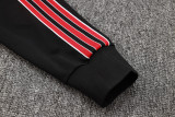 2025-26 Man Utd Black Jacket Tracksuit #A2508