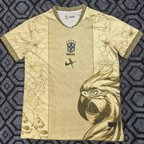 2025-26 Brazil Gold Special Edition Training shirts