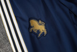 2025-26 JUV Royal blue Kids Half Pull Tracksuit #E2504(童装)(半拉链)