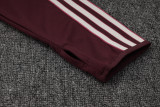 2025-26 Bayern Deep Red Kids Half Pull Tracksuit #E2515(童装)(半拉链)