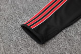 2025-26 Man Utd Black Half Pull Tracksuit #B2506(半拉链)