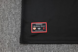 2025-26 Man Utd Black Kids Half Pull Tracksuit #E2509(童装)(半拉链)