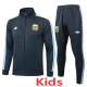 2025-26 Argentina Dark gray Kids Jacket Tracksuit #E2562(童装)