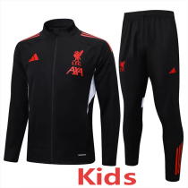 2025-26 LIV Black Kids Jacket Tracksuit #E2548(童装)