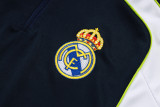 2025-26 RMA Royal blue Kids Half Pull Tracksuit #E2571(童装)(半拉链)