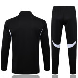 2025-26 LIV Black Kids Half Pull Tracksuit #E2535(童装)(半拉链)