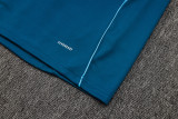 2025-26 JUV Royal blue Kids Half Pull Tracksuit #E2543(童装)(半拉链)
