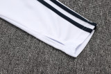 2025-26 RMA White Kids Half Pull Tracksuit #E2572(童装)(半拉链)