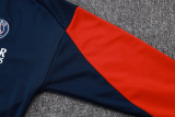 2025-26 PSG Royal blue Kids Jacket Tracksuit #E2566(童装)