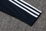 2025-26 RMA Royal blue Kids Half Pull Tracksuit #E2571(童装)(半拉链)