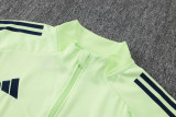 2025-26 RMA Light green Kids Jacket Tracksuit #E2563(童装)