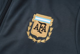 2025-26 Argentina Dark gray Kids Jacket Tracksuit #E2562(童装)