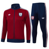 2025-26 ARS Jujube red Jacket Tracksuit #A2537