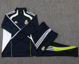 2025-26 RMA Royal blue Kids Half Pull Tracksuit #E2571(童装)(半拉链)