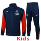2025-26 PSG Royal blue Kids Jacket Tracksuit #E2566(童装)