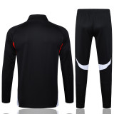 2025-26 Bayern Black Kids Jacket Tracksuit #E2550(童装)