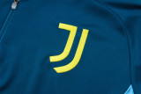 2025-26 JUV Royal blue Kids Half Pull Tracksuit #E2543(童装)(半拉链)