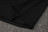 2025-26 LIV Black Kids Half Pull Tracksuit #E2535(童装)(半拉链)