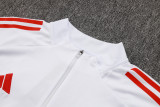 2025-26 LIV White Kids Half Pull Tracksuit #E2545(童装)(半拉链)