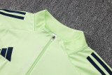 2025-26 RMA Light green Kids Half Pull Tracksuit #E2567(童装)(半拉链)
