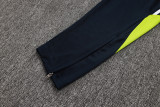 2025-26 RMA Royal blue Kids Half Pull Tracksuit #E2571(童装)(半拉链)