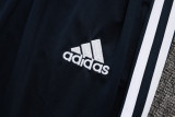 2025-26 RMA Royal blue Kids Half Pull Tracksuit #E2571(童装)(半拉链)