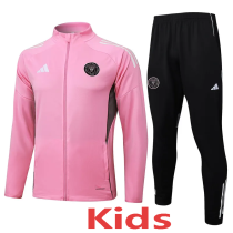 2025-26 Inter Miami Pink Kids Jacket Tracksuit #E2536(童装)