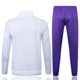 2025-26 RMA White Kids Jacket Tracksuit #E2558(童装)