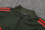 2025-26 Bayern Dark green Kids Jacket Tracksuit #E2540(童装)