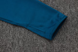 2025-26 JUV Royal blue Kids Half Pull Tracksuit #E2543(童装)(半拉链)